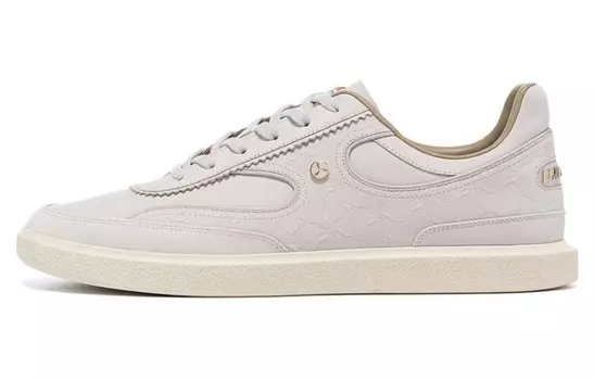 Кроссовки LI-NING 1990 Skateboarding Shoes Men Low-top, серый