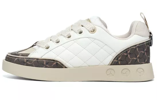 Кроссовки LI-NING 1990 Wind Chimes Skateboarding Shoes Women's Low-top White