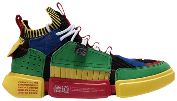 Кроссовки Li-Ning Essence 2 Ace 'New York Fashion Week - Green Yellow', разноцветный