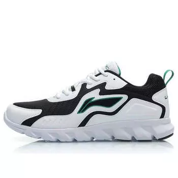 Кроссовки Li-Ning R-267 Running 'Black White', белый