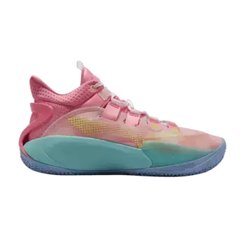 Кроссовки Li-Ning Sonic 9 Low Geranium Pink Turquoise, розовый