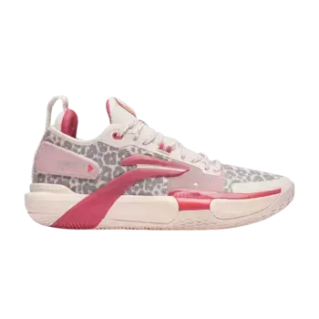 Кроссовки Li-Ning Speed 9 Premium Leopard, кремовый