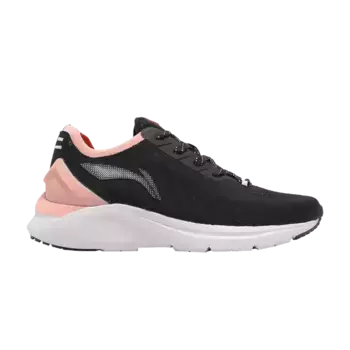 Кроссовки Li-Ning Wmns Basic Running Black Pink, черный