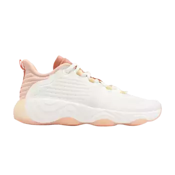 Кроссовки Li-Ning Wmns No Boundaries 3 Rice White Peach Parfait, белый