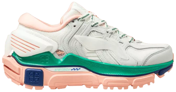 Кроссовки Li-Ning Wmns Sun Chaser 'White Pink', белый