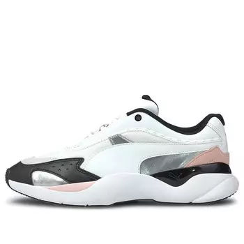 Кроссовки lia fs low white/black/silver Puma, черный