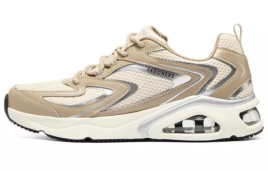 Кроссовки Life Series для бега для мужчин с низким верхом Skechers, цвет Taupe