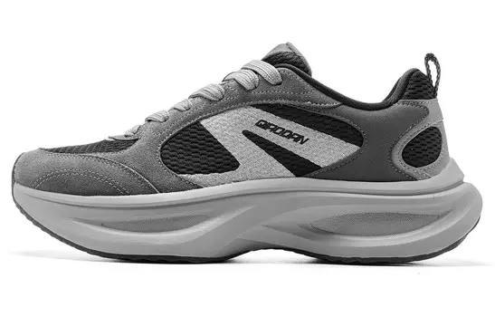 Кроссовки Lifestyle для мужчин с низким верхом Switch серый/черный Qiaodan