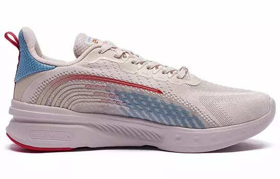 Кроссовки Lifestyle для мужчин с низким верхом Oat Milk/Moten Paste красного цвета 361°