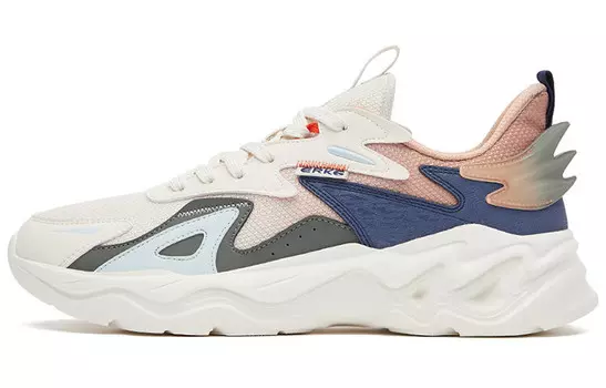 Кроссовки Lifestyle для мужчин с низким верхом белого / чернильно-синего / оранжевого / темно-зеленого цвета Erke