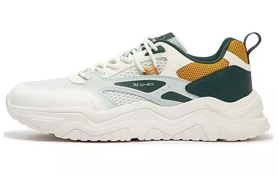 Кроссовки Lifestyle для мужчин с низким верхом Feather White/Eco Green 361°