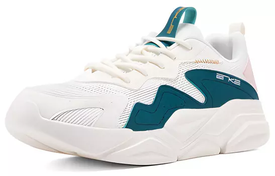 Кроссовки Lifestyle для мужчин с низким верхом Oak Bud White/digital Blue Erke