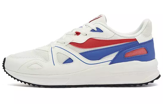 Кроссовки Lifestyle для мужчин с низким верхом Feather White/F1 Red/Blue 361°