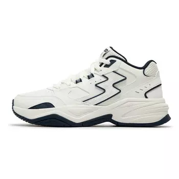 Кроссовки Lifestyle для мужчин средней высоты, цвет перьевой белый/чернильно-синий 361°