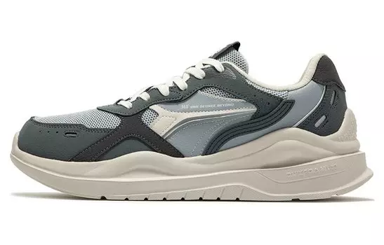 Кроссовки Lifestyle Мужские низкие Cool Mist Grey Dark Iron Gray 361°