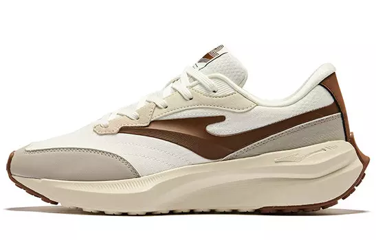 Кроссовки Lifestyle Мужские с низким верхом Микрокристаллический Белый Железный Человек Серый Erke