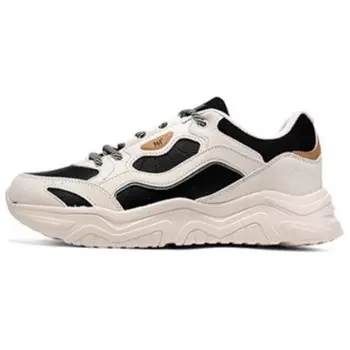 Кроссовки Lifestyle мужские с низким верхом Oat Milk/Obsidian Black 361°