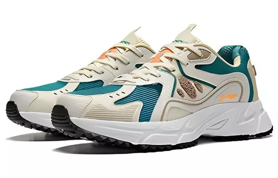 Кроссовки Lifestyle мужские с низким верхом Pearl White/Neobalsam Green Lining