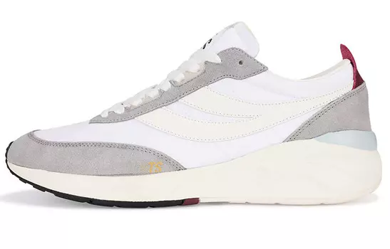 Кроссовки Lifestyle унисекс с низким верхом белого вина, красного цвета, ледяная орхидея Superga