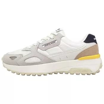 Кроссовки Lifestyle унисекс с низким верхом белого/серого/верблюжьего/желтого цвета Akiii Classic