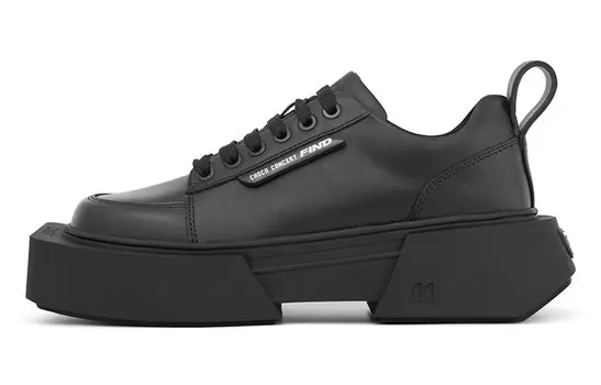 Кроссовки Lifestyle унисекс с низким верхом черного/черно-белого/бежевого цвета Choco Concert