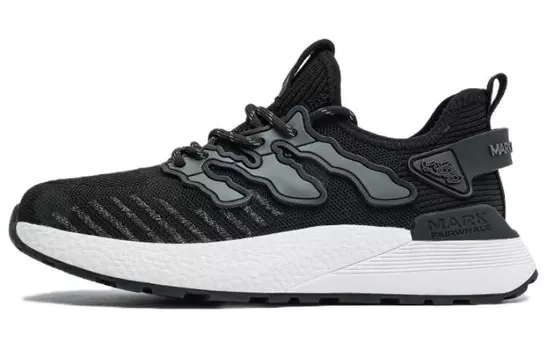 Кроссовки Lifestyle унисекс с низким верхом черного цвета Fairwhale