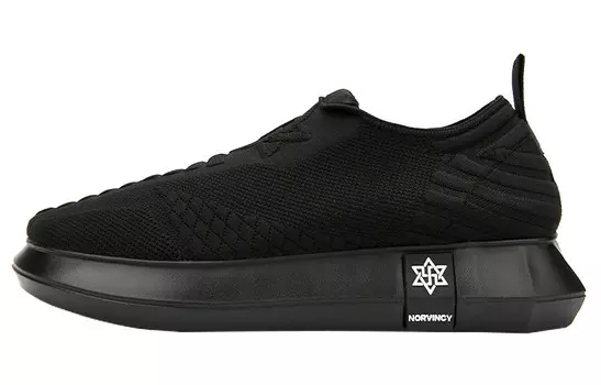 Кроссовки Lifestyle унисекс с низким верхом черного цвета Norvincy