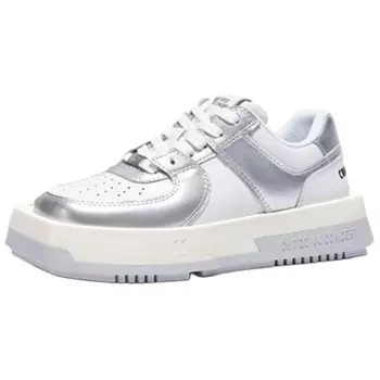 Кроссовки Lifestyle унисекс с низким верхом цвета металлик и серебро Choco Concert, цвет Metallic Silver