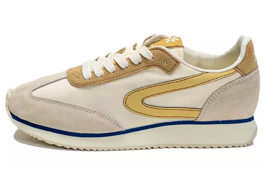 Кроссовки Lifestyle унисекс с низким верхом цвета молочный чай бежевый Blu Mali