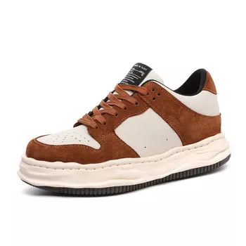 Кроссовки Lifestyle унисекс с низким верхом коричневого цвета Xjxy