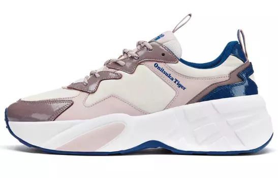 Кроссовки Lifestyle унисекс с низким верхом, кремово-белые/светло-фиолетовые Onitsuka Tiger