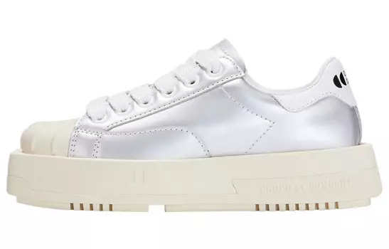 Кроссовки Lifestyle унисекс с низким верхом серебристо-серый Choco Concert