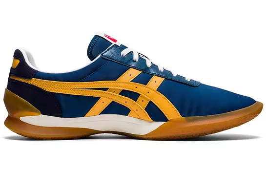 Кроссовки Lifestyle унисекс с низким верхом синего/желтого цвета Onitsuka Tiger
