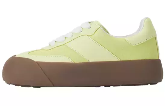 Кроссовки Lifestyle унисекс с низким верхом желтого цвета Good Bai