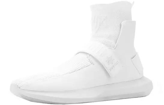 Кроссовки Lifestyle унисекс с высоким берцем белого цвета Norvincy