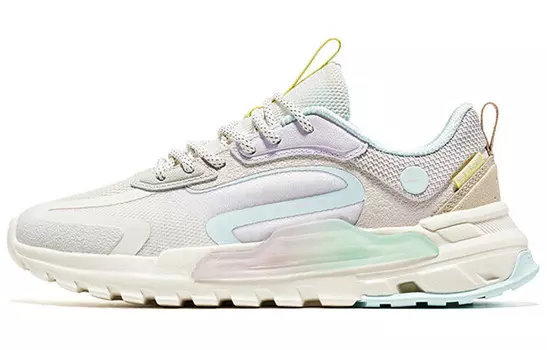 Кроссовки Lifestyle женские низкие неотбеленные основного цвета/штукатурка ясень Erke