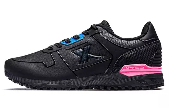 Кроссовки Lifestyle женские с низким верхом черного/синего цвета Xtep