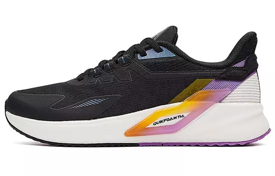 Кроссовки Lifestyle женские с низким верхом, черный/фиолетовый 361°