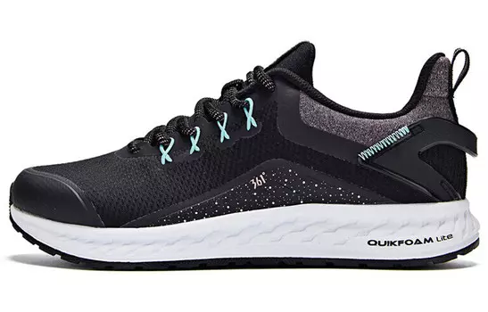 Кроссовки Lifestyle женские с низким верхом, черный/белый 361°