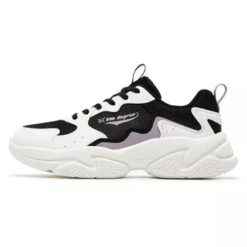 Кроссовки Lifestyle женские с низким верхом, черный/белый 361°