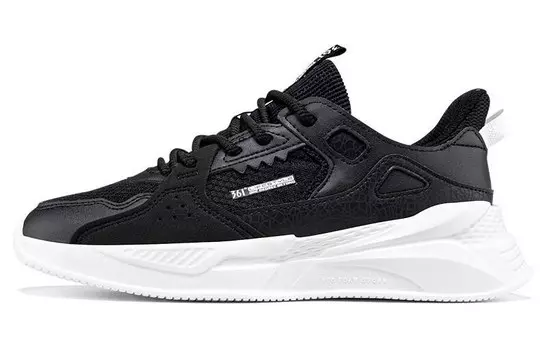 Кроссовки Lifestyle женские с низким верхом, черный/белый 361°