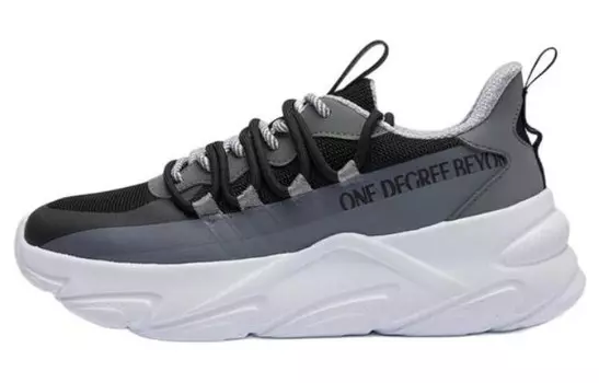 Кроссовки Lifestyle женские с низким верхом, черный/серый 361°