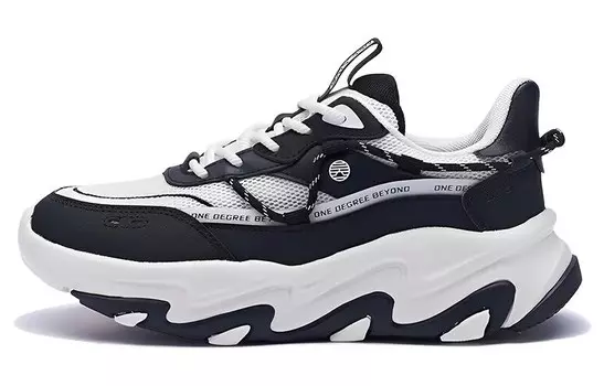 Кроссовки Lifestyle женские с низким верхом, черный/белый 361°