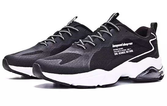 Кроссовки Lifestyle женские с низким верхом, черный/белый 361°