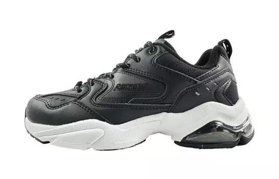 Кроссовки Lifestyle женские с низким верхом, цвет: черный как смоль/белый на 361 градус 361°