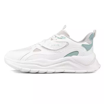 Кроссовки Lifestyle женские с низким верхом Feather White/light Smoky Green 361°