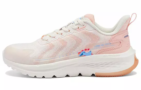 Кроссовки Lifestyle женские с низким верхом Feather White/Soft Pink 361°