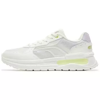 Кроссовки Lifestyle женские с низким верхом Feathers белый/бледно-зеленый 361°