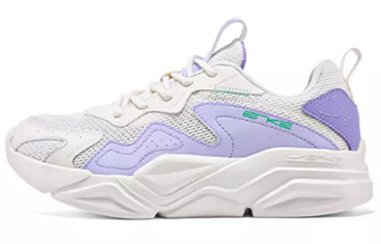 Кроссовки Lifestyle женские с низким верхом Oak Bud белого/перламутрового цвета Erke