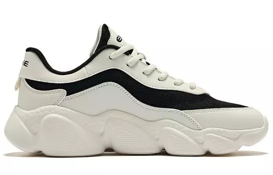 Кроссовки Lifestyle женские с низким верхом Positive Black Microcrystalline White Erke